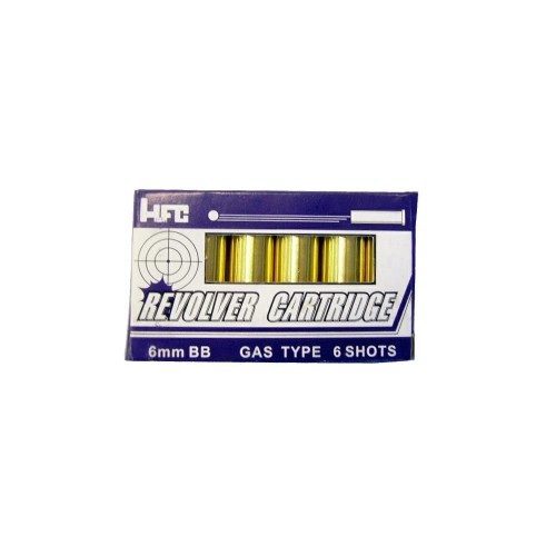 HFC 6 CARTRIDGES SET FOR REVOLVERS (C2)