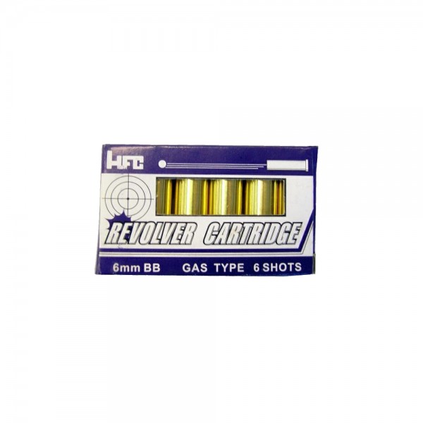 HFC 6 CARTRIDGES SET FOR REVOLVERS (C2)