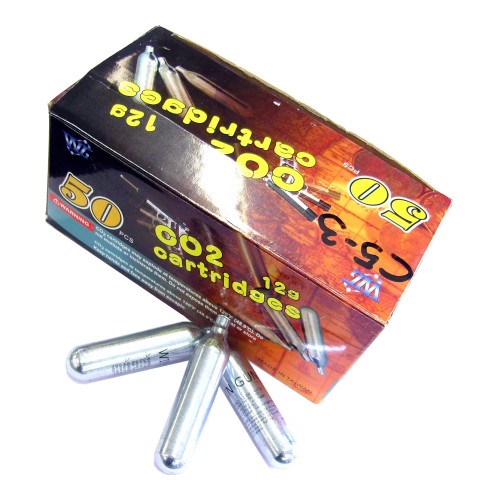 WIN GUN CO2 12G CARTRIDGES 50 PIECES (C50)