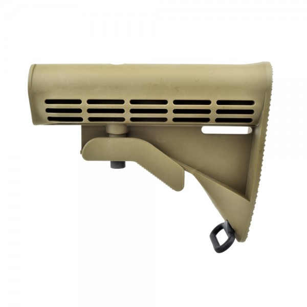 GOLDEN EAGLE RETRACTABLE STOCK FOR M4 TAN (M72T)