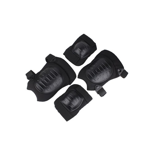 EMERSONGEAR KNEE PADS AND ELBOW PROTECTIONS SET BLACK (EM7065)