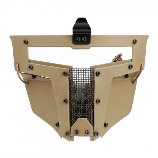 WOSPORT MASCHERA PER ELMETTO IRON WARRIOR FULL FACE TAN (WO-MA104T)