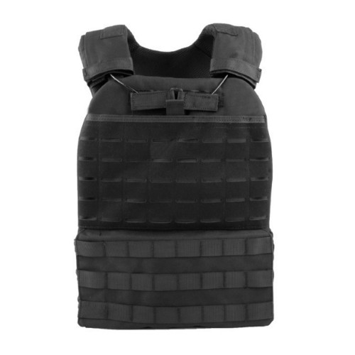 WOSPORT PLATE CARRIER TACTICAL VEST BLACK (WO-VE61B)