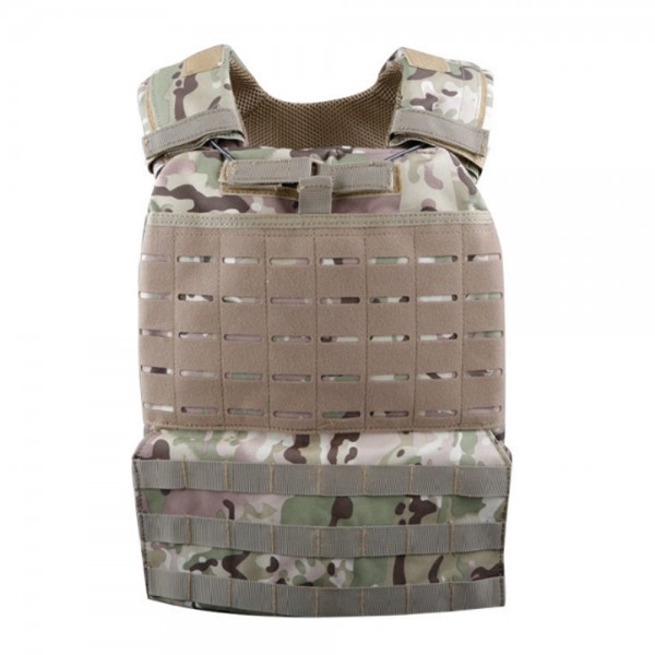 WOSPORT PLATE CARRIER TACTICAL VEST MULTICAM (WO-VE61M)