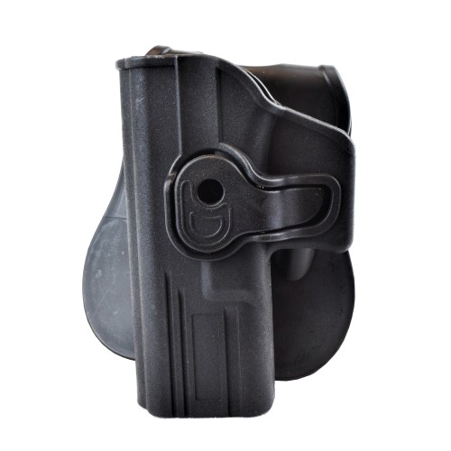 WOSPORT FONDINA RIGIDA PER MANCINI PER PISTOLE SERIE GLOCK NERA (WO-GB42LB)