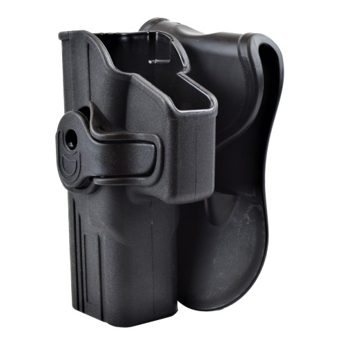 WOSPORT QUICK PULL HOLSTER FOR LEFT-HANDED GLOCK SERIES BLACK (WO-GB42LB)