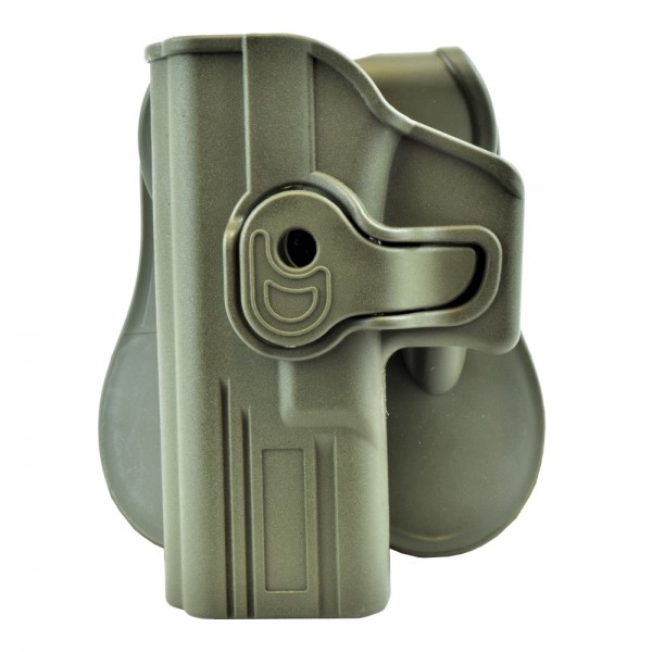 WOSPORT QUICK PULL HOLSTER FOR LEFT-HANDED GLOCK SERIES OLIVE DRAB (WO-GB42LV)