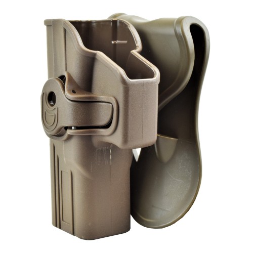 WOSPORT QUICK PULL HOLSTER FOR LEFT-HANDED GLOCK SERIES TAN (WO-GB42LT)