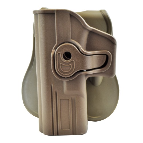 WOSPORT QUICK PULL HOLSTER FOR LEFT-HANDED GLOCK SERIES TAN (WO-GB42LT)