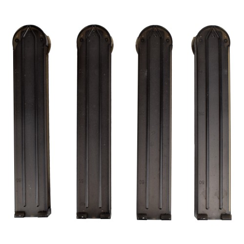 BIG DRAGON 4 PIECES SET OF MID-CAP MAGAZINES 140 ROUNDS FOR P90 (BD-4236)