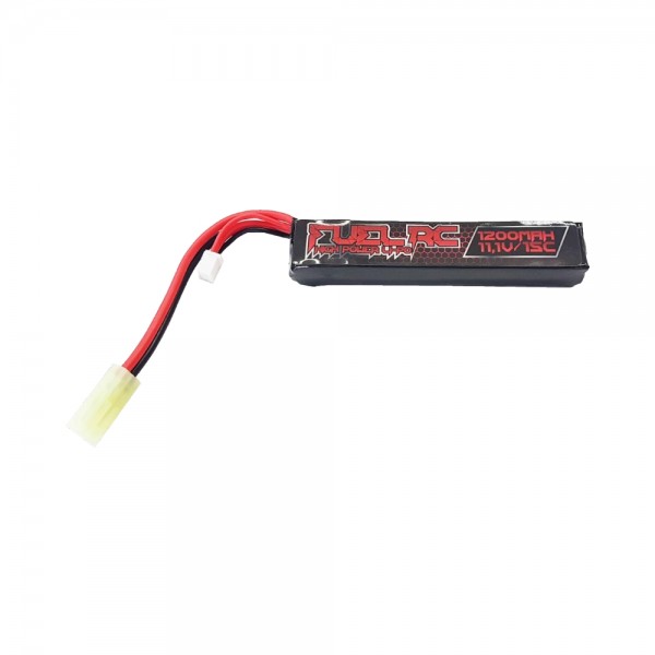 FUEL BATTERIA LI-PO 11.1V X 1200MAH 15C TUBO (FL-11.1X1200T)