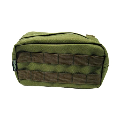 ROYAL HORIZONTAL UTILITY POUCH GREEN (RP-9037-V)