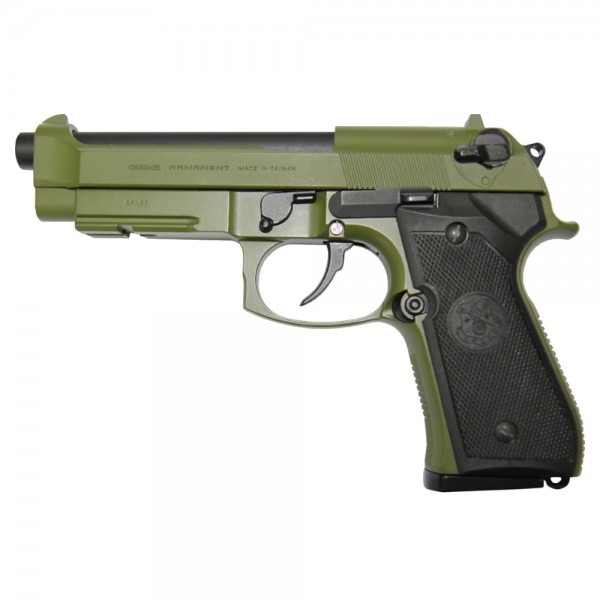 G&G GAS PISTOL GPM92 HUNTER GREEN (GG-M92V)