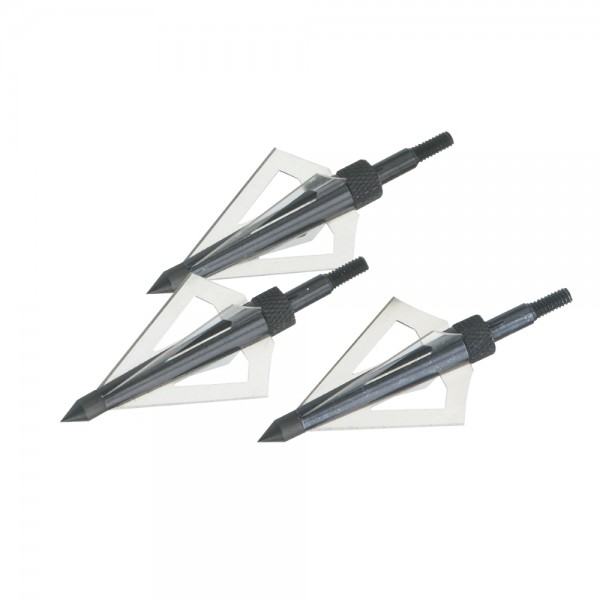 MAN KUNG 4-BLADE HUNTING BROADHEADS 3 PCS SET (CF142F)