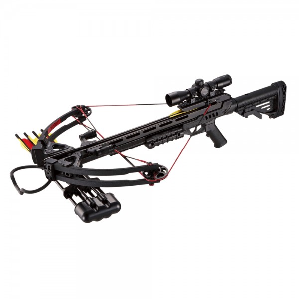 MAN KUNG COMPOUND CROSSBOW STALKER 185 LBS BLACK (MK-XB52BK)