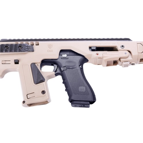 CAA MICRO RONI KIT CONVERSIONE CARABINA PER SERIE GLOCK 17-19-22 DARK EARTH (CD-SK8T)