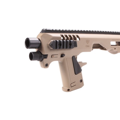 CAA MICRO RONI KIT CONVERSIONE CARABINA PER SERIE GLOCK 17-19-22 DARK EARTH (CD-SK8T)