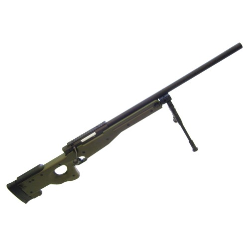WELL SNIPER SPRING POWERED RIFLE WITH BIPOD OLIVE DRAB (MB01BV)