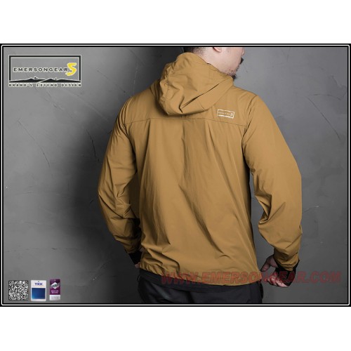 EMERSONGEARS GIACCA HATTORI SKIN WINDBREAKER COYOTE BROWN TAGLIA S (EMS6872CB-S)