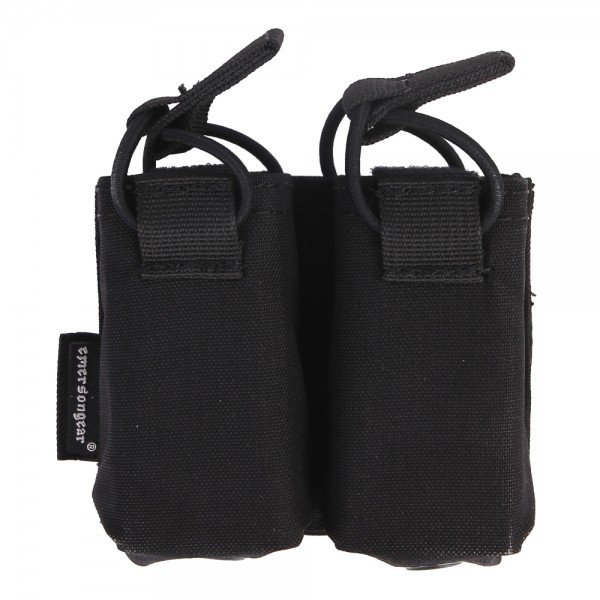 EMERSONGEAR DOUBLE PISTOL MAGAZINE POUCH BLACK (EM6374-B)