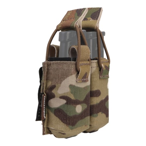 EMERSONGEAR DOUBLE PISTOL MAGAZINE POUCH MULTICAM (EM6374-MC)