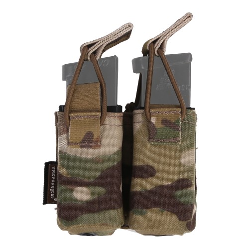 EMERSONGEAR DOUBLE PISTOL MAGAZINE POUCH MULTICAM (EM6374-MC)