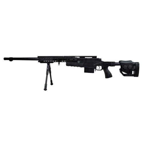 WELL SNIPER BOLT ACTION RIFLE BLACK (MB4419B)