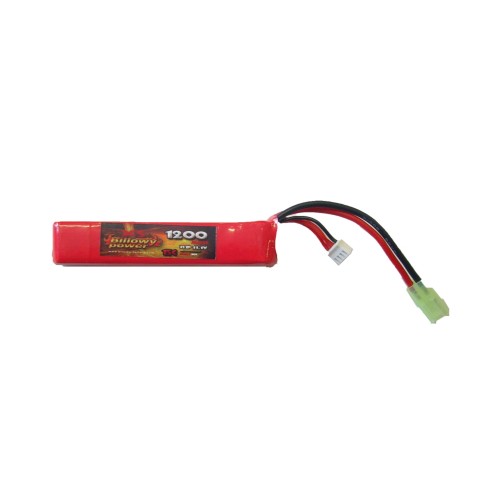 BILLOWY POWER LI-PO BATTERY 11.1V X 1200MAH 15C (BL-11.1X1200)