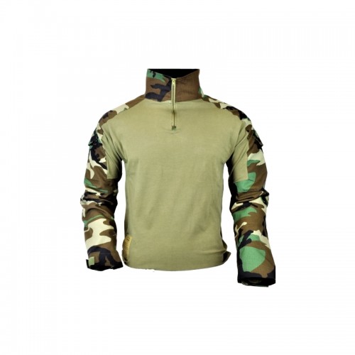 JS-TACTICAL COMBAT SHIRT JS-WARRIOR WOODLAND S (JSWAR-MG-W-S)