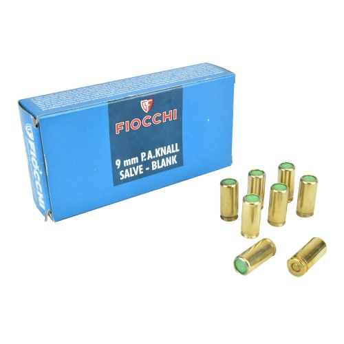 FIOCCHI BLANK CARTRIDGES CALIBER 9mm (FI9)