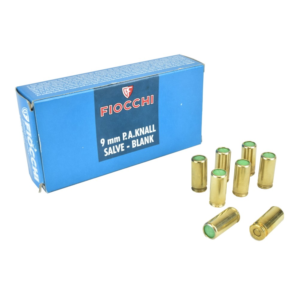 FIOCCHI CARTUCCE A SALVE CALIBRO 9mm (FI9)
