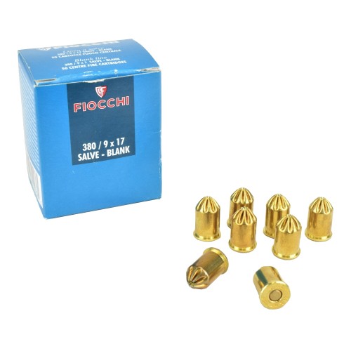 FIOCCHI BLANK CARTRIDGES CALIBER 380 (FI380)