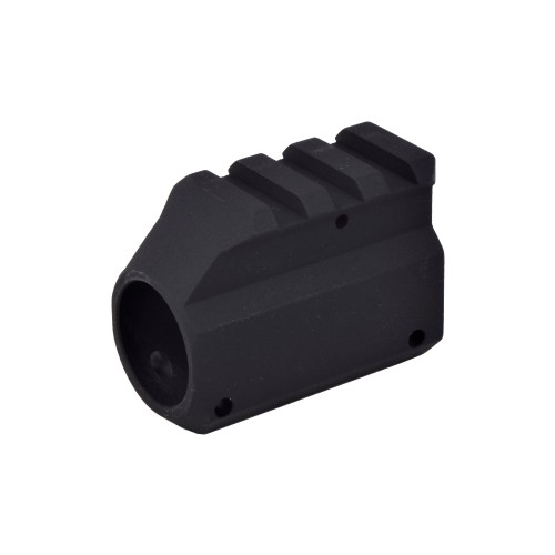 MADBULL GAS BLOCK WITH TOP RAIL BLACK (BU-GBW1R)