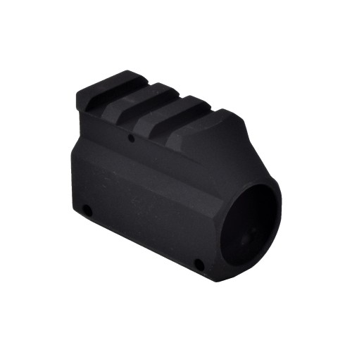 MADBULL GAS BLOCK WITH TOP RAIL BLACK (BU-GBW1R)