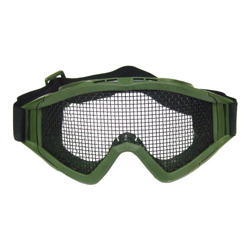 WOSPORT MASCHERA CON RETE METALLICA OLIVE DRAB (6060V)