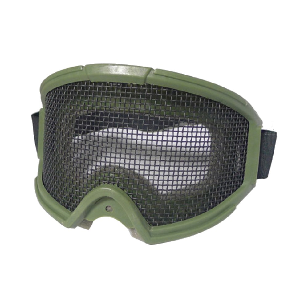 WOSPORT MASCHERA CON RETE METALLICA OLIVE DRAB (6058V)