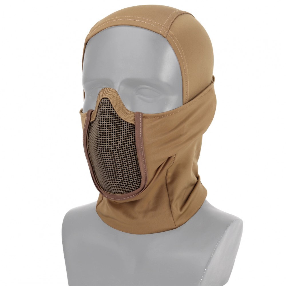 WOSPORT SHADOW FIGHTER BALACLAVA TAN (WOMA113T) Jolly Softair
