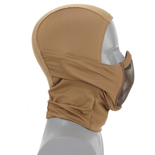 WOSPORT SHADOW FIGHTER BALACLAVA TAN (WO-MA113T)