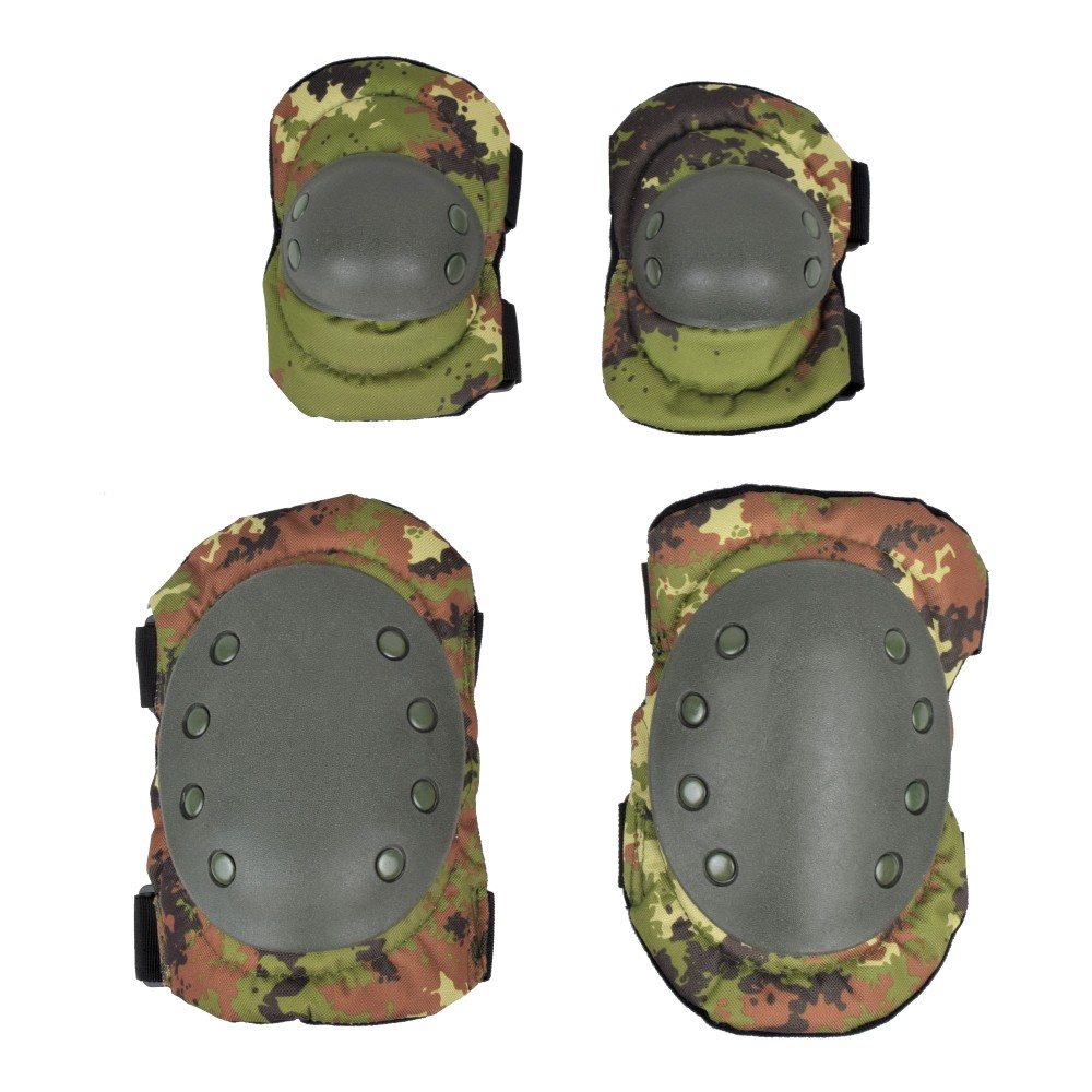 ROYAL KNEE PADS AND ELBOW PADS ITALIAN CAMO (G1 TC)