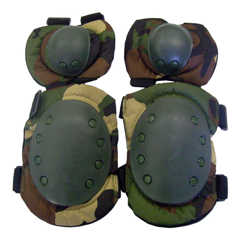 ROYAL KNEE PADS AND ELBOW PADS WOODLAND (G1 WOOD)