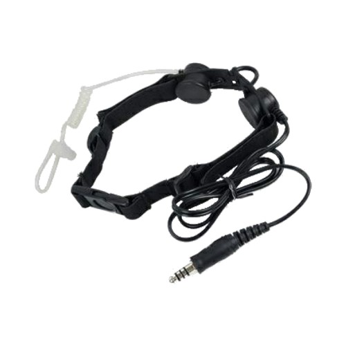 Z-TAC THROAT MIC WITH EARPHONE (EL-Z033)