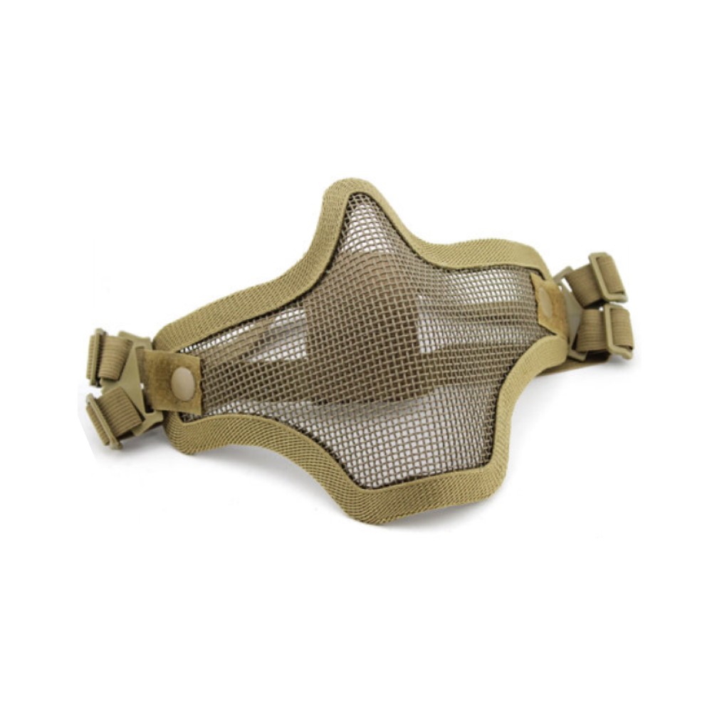 WOSPORT STEEL MESH MASK TAN (KR001T)