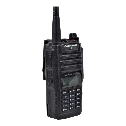 BAOFENG DUAL BAND VHF/UHF FM RADIO WATERPROOF AND DUSTPROOF (BF-A58)