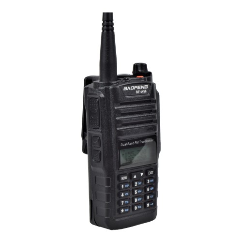 BAOFENG RICETRASMITTENTE DUAL BAND VHF/UHF FM WATERPROOF E DUSTPROOF (BF-A58)