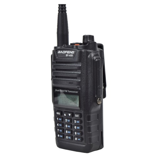 BAOFENG RICETRASMITTENTE DUAL BAND VHF/UHF FM WATERPROOF E DUSTPROOF (BF-A58)