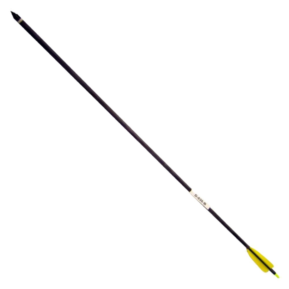 30 INCHES CARBON ARROW FOR BOW BLACK (D030B)