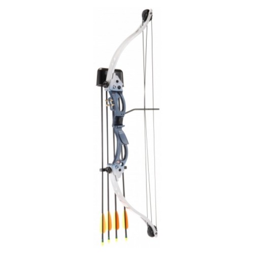 KIDS COMPOUND BOW KIRUPIRA 15-20 LBS SILVER VERSION (CO 013BL)