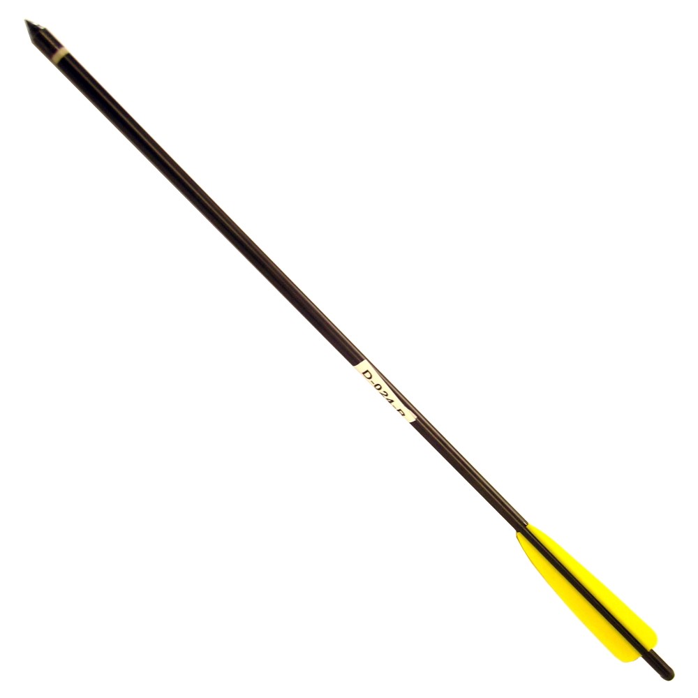 EK ARCHERY DARDO IN ALLUMINIO 20 POLLICI NERO (D024B)