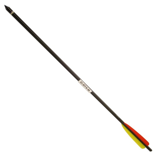 EK ARCHERY ALUMINUM BOLT 22 INCHES BLACK (D074B)