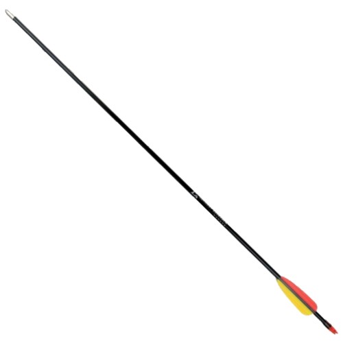 EK ARCHERY FIBERGLASS ARROW 26 INCHES BLACK (VD047)